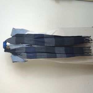 Window Pane Plaid Made in Italy Scarf Soft